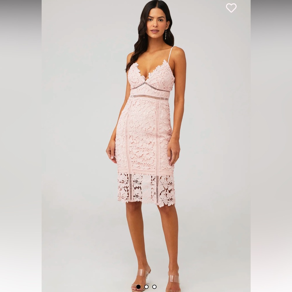 NWT Bardot pink floral dress
